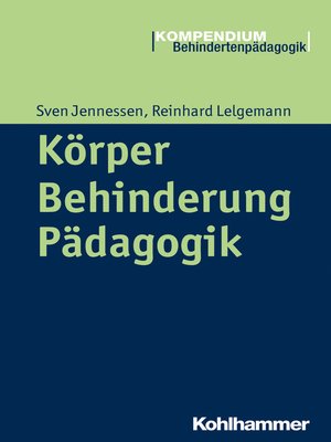 cover image of Körper--Behinderung--Pädagogik